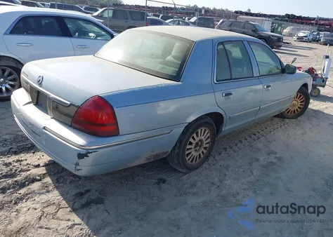 2007 Mercury Grand Marquis Ls z USA, uszkodzony, nr VIN 2MEFM75W77X601517